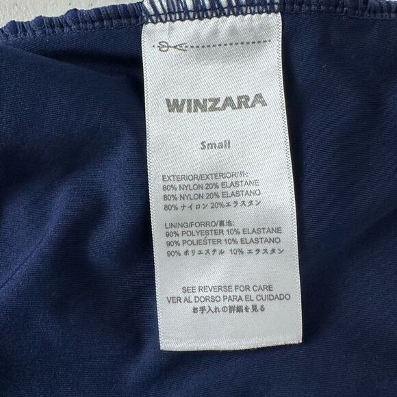 Winzara Womens Small One-Piece Swimsuit Blue - Picture 6 of 6